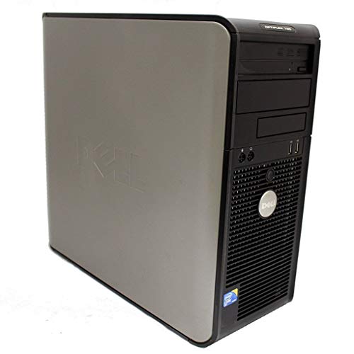 Dell Optiplex 760 Tower, C2D 2.93GHz, 4GB, 500GB, WiFi, HDMI, Windows 7 Professional (Renewed)