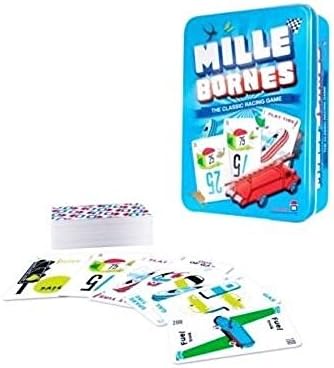 Mill Bornes Deluxe Metal Case "Card Game"