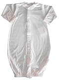 Kissy Kissy Baby Signature Convertible Gown-Pink- Small