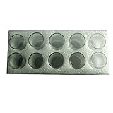 Kanger Toptank mini Replacement Replace Glass Tank Glass ashtray 10pcs (Transparent Color）