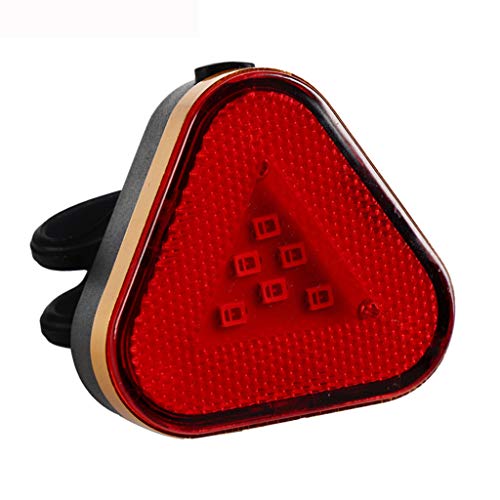 CapsA COB USB Rechargable Bicycle Taillights Smart Bike Tail Light Ultra Bright Waterproof LED Bicycle Lights Mountain Bike Night Riding Warning Flash (A)