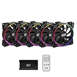 CP3 RGB Fans 120mm 5 Pack Addressable PC Case Fans
