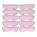 ATOMUS 5 Pairs Silicone Durable Eyelash Permanent Perm Curler Curling Root Lifting False Fake Eyelash Shield Pads
