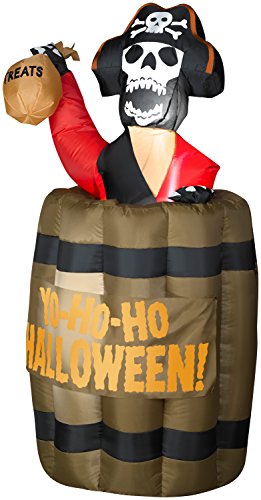 Gemmy Halloween Yard Inflatable 5 Tall Animated Pirate In A Barrel Airblown Buy Online In Gambia At Gambia Desertcart Com Productid 1716