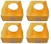 4 PACK RITE FARM PRODUCTS WASHABLE POLY EGG NESTING BOX CHICKEN LAYING COOP NEST