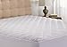 Hypoallergenic Quilted Stretch-to-Fit Mattress Pad by Hanna Kay, 10 Year Warranty-Clyne Collection (King)