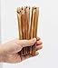 FloraKnit 12-Pack 3mm-10mm Bamboo Hand Crochet Hooks Kit for Beginner