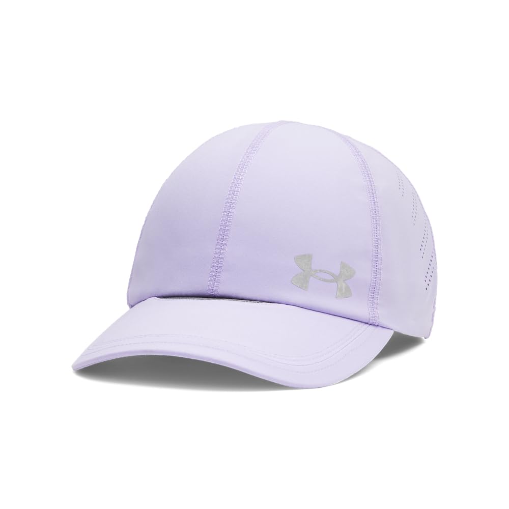 Under Armour Women's Iso-Chill Launch Run Adjustable Hat, (538) Transparent/Transparent/Reflective, One Size Fits Most Image