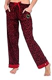 Del Rossa Women's Flannel Pajama Pants, Flip Cuff Cotton Pj Bottoms