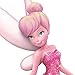 The Hamilton Collection Disney Tinker Bell Figurine with Glitter from Hamilton Collection: Tink Pink