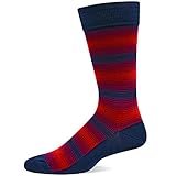 Hot Sox Mens Ombre Stripe Sock