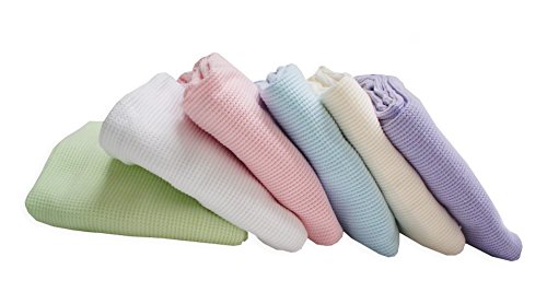 TL Care 100% Cotton Swaddle/Thermal Blanket, Blue