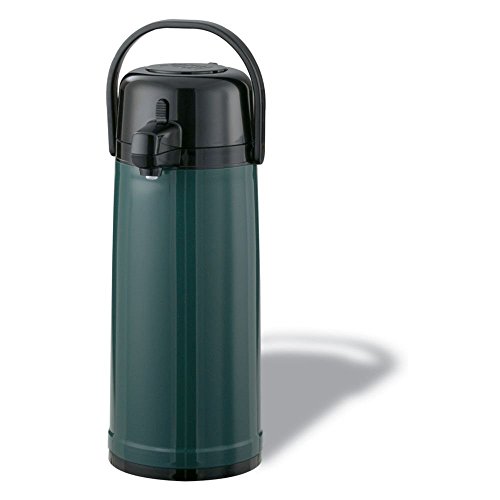 Service Ideas ECAS22S Eco-Air Airpot with Pump, Stainless Steel Lined, 2.4 L