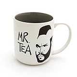Mr T Tea Parody Grey Stoneware Mug
