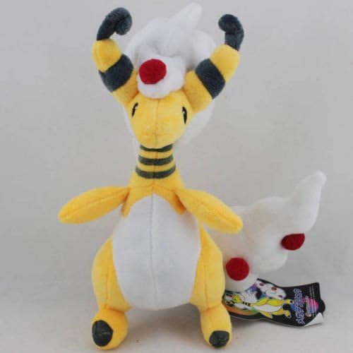Pokemon XY Mega Ampharos 11" Plush Plushies Stuffed Animals Doll Toy