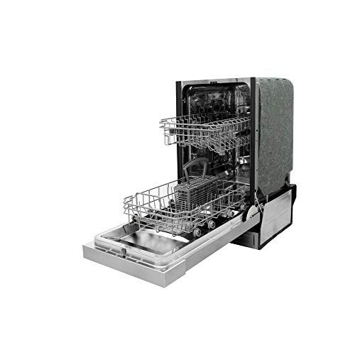 SPT SD9254W 18″ Wide BuiltIn Dishwasher w/Heated Drying, ENERGY STAR