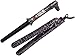 Bebella Dual Gift Set with 18-25mm Professional Clipless Hair Curling Iron and Professional 1.25