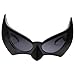 Black Batman Batgirl Masquerade Mask Costume Sunglasses (Standard Adult Size)