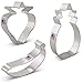 Ann Clark Cookie Cutters 3-Piece Fruit Cookie Cutter Set with Recipe Booklet, Strawberry, Banana and Pineapple
