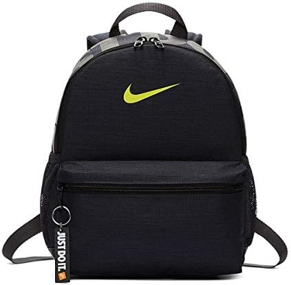 grey and yellow nike backpack