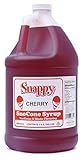 SNAPPY Cherry Sno Cone Syrup, 1 Gallon