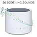 White Noise Machine,GAKOV Sound Machine for Sleeping with 26 Soothing Sounds Baby Sound Machine with Auto Off Timer for Adults Kids at Home Office Yoga Travel (S)