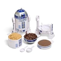 ThinkGeek Star Wars R2-D2 Measuring Cup Set - Body Built from 4 Measuring Cups and Detachable Arms Turn Into Nesting Measuring Spoons - Unique Kitchen Gadget