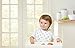 aden by aden + anais Snap Bib, 100% Cotton Muslin, Soft Absorbent 3 Layers, Adjustable, 9” X 13”, 3 Pack, Dove