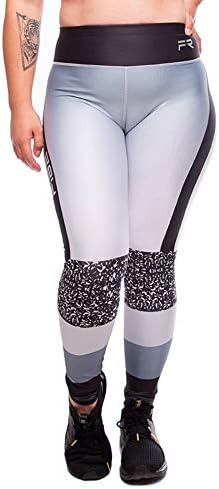 Fiber Activewear Leggings Printed Pattern Compression Pants