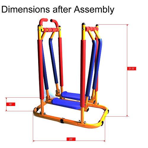 Akicon Kid's Air Walker Exercise Equipment for Kids,Birthday Gift (Air Walker)