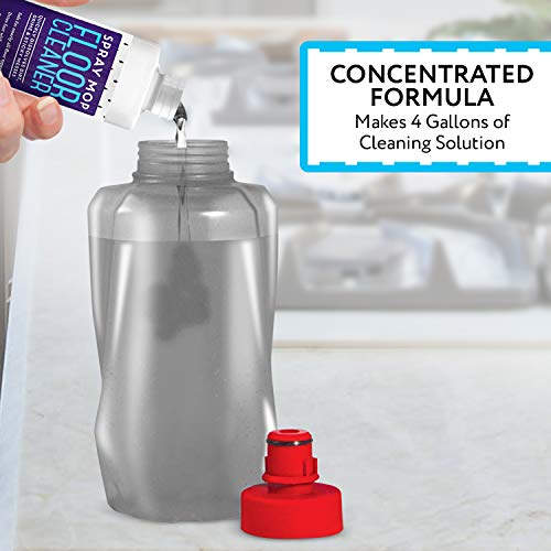 Makes 4 Gallons Concentrated Spray Mop Cleaner Refill Made in USA