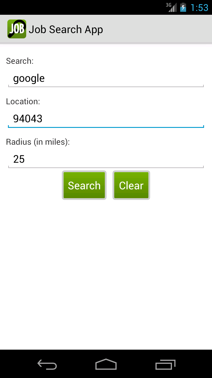 Job Search App Appstore for Android