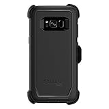 OtterBox Defender Series Case & Holster for Samsung Galaxy S8 (Screen Protector NOT Included) - Black (Certified Refurbished)