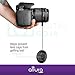 (10 Pcs Bundle) 5 Center Pinch Lens Cap (55mm) and 5 Cap Keeper Leash for Canon, Nikon, Sony and any other DSLR Camera