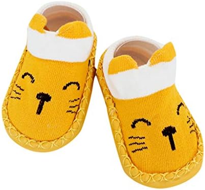 SANGQU Cartoon Newborn Baby Girls Boys Anti-Slip Socks Slipper Boots Floor Sock