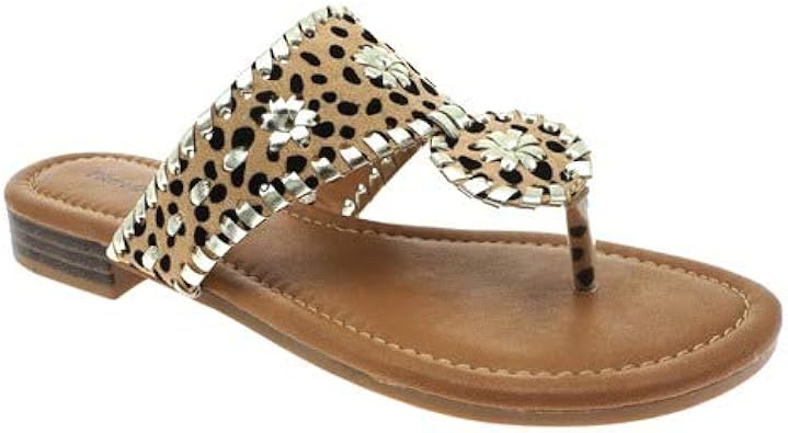 Amazon.com | Pierre Dumas Women's Sandals Rosetta-20 Cheetah 6 M | Shoes