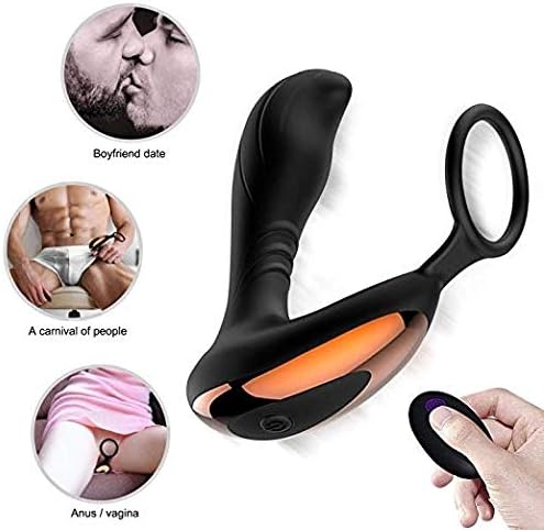 JFJFJSJS Eletric Massǎger Men Rechargeable Stimulator Massǎging Toys with Flexible Rings Slient Soft Skin-Friendly JFJFJSJS