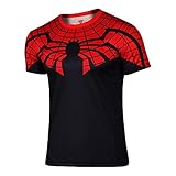 G-LIKE Men's Superior Spider Man Short T-shirt