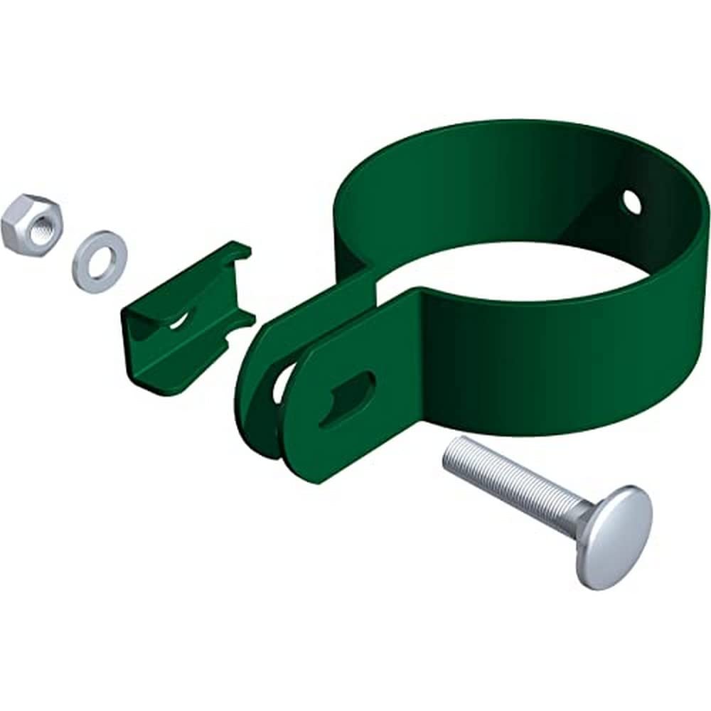 GAH-Alberts 563530 end clamp, green, for post Ø: 60 mm