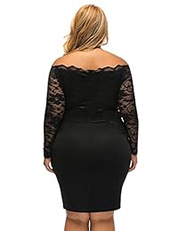 Xakalaka - Vestido de manga larga para cóctel o fiesta