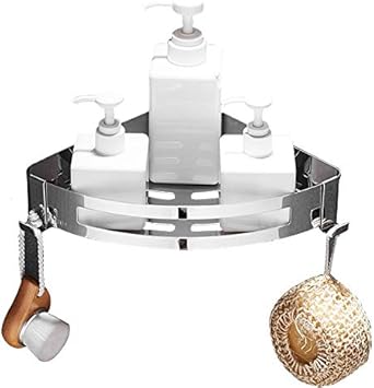 Estante de ducha, estante de baño, estante de esquina, estante de baño