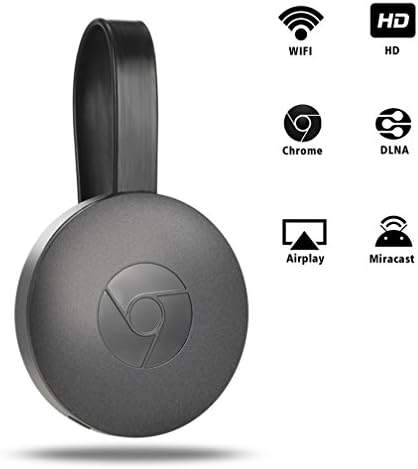 Wireless WiFi Display TV Dongle Receiver 1080P Android HD Airplay Media Streamer Adapter Media TV Stick For Google Chrome, Support Google Play, Chrome browser, YouTube,Netflix,Hulu Plus,IDMB,Quickflix