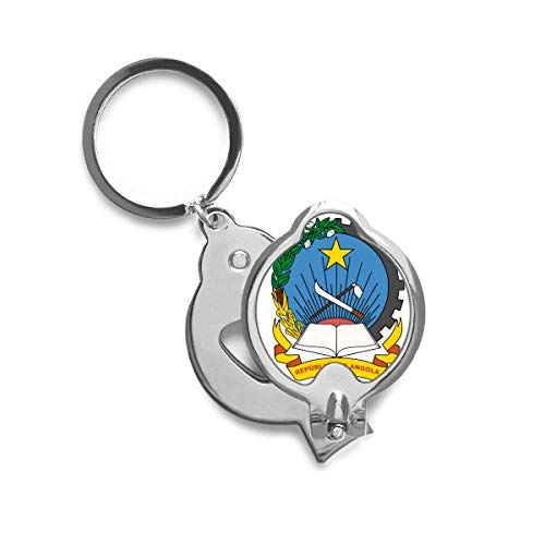 Luanda Angola National Emblem Fingernail Cutter Trimmer