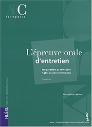 L' épreuve orale d'entretien