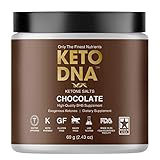 Keto DNA Chocolate Exogenous Ketone Supplement | 5 Serving BHB Salts for Ketosis | Beta Hydroxybutyrate Ketones Powder | Perfect to Burn Fat and Increase Energy & Focus | 69g Small
