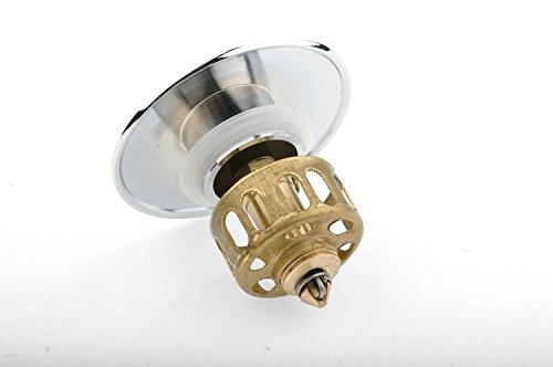 Beelee Pop Up bathroon sink drain without overflow,Chrome