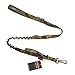 EXCELLENT ELITE SPANKER Tactical Bungee Dog Leash Military Adjustable Police Dog Training Leash Elastic Leads Rope with 2 Control Handle(MCP)
