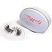 Flipped Lashes Handmade Soft False Eyelashes Long Dramatic Women’s Makeup Fake Eyelashes 3D Style 1 Pair Package (F806)