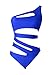 NE Norboe Women's One Shoulder Sexy High Cut One Piece Swimsuits Padded Swimwear for Women Bikinis(s, Blue)