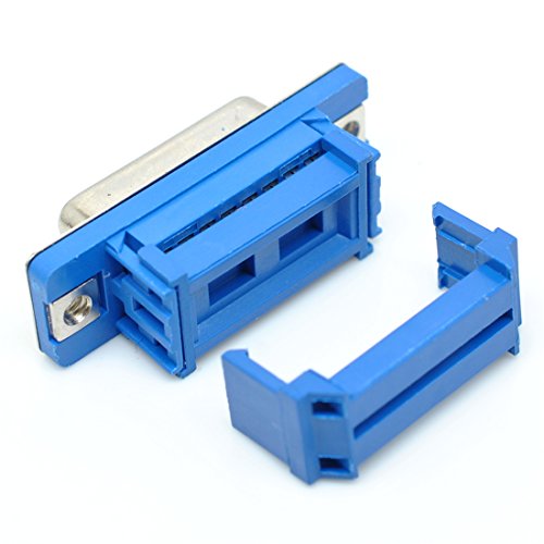 Willwin 10pcs D-SUB DB15 15 Pin Female IDC Type Crimp Connector for Flat Cable